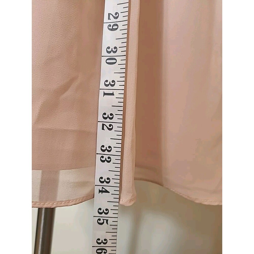 BCBGeneration Dress Women’s Size 8 Soft Pink Spaghetti Strap Strappy - Picture 10 of 11